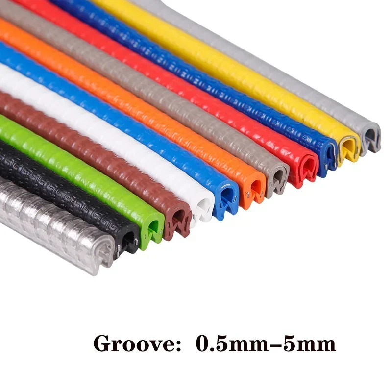 Body Jewelry 4 U - 1/2/3/5M U Shaped Sealing Strip Rubber