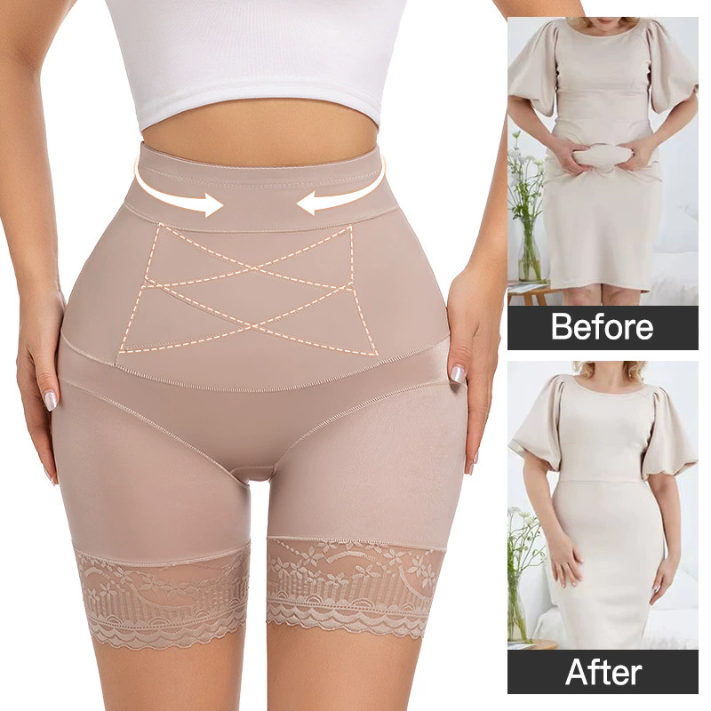 Body Jewelry Underwear - Lace Safety Shorts for Women High