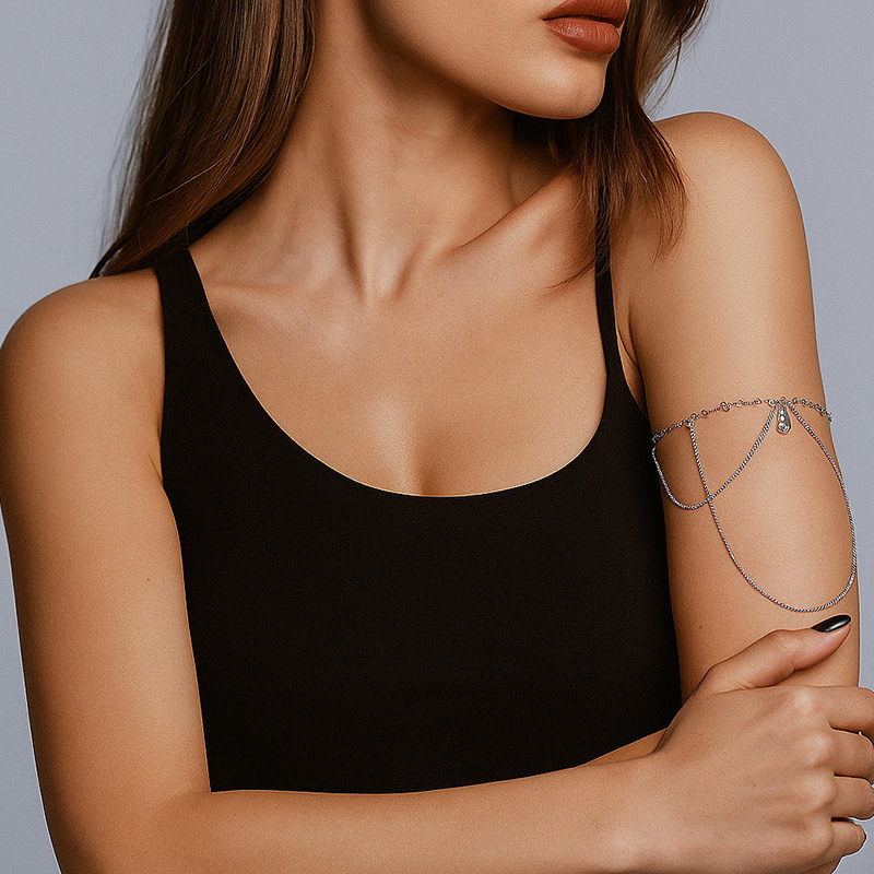 Multi Layer Arm Chain for Wome - Body Jewelry Ideas ulasan dan harga