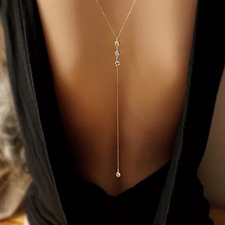 New Rhinestone Sexy Women's Ba - Body Jewelry Rhinestone ulasan dan harga