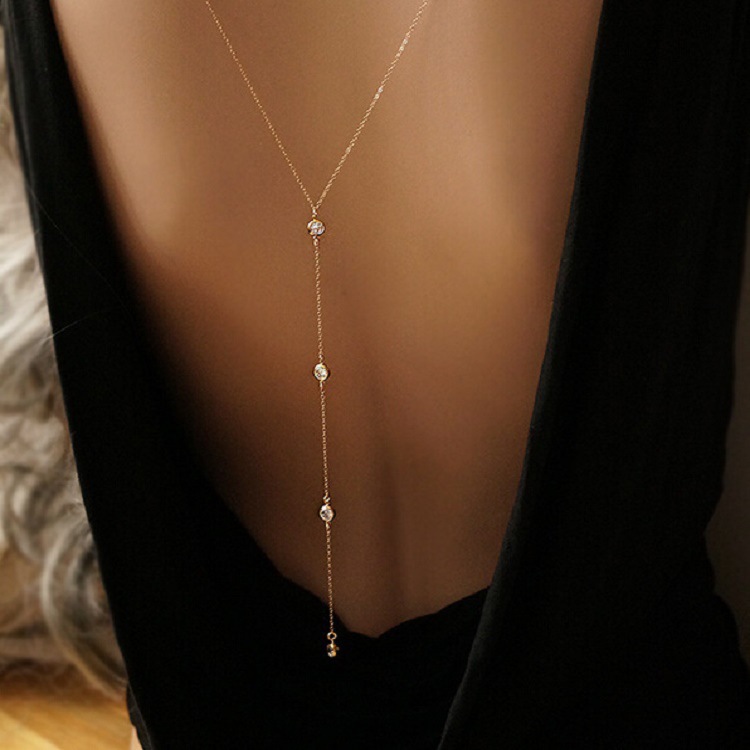 New Rhinestone Sexy Women's Ba - Body Jewelry Rhinestone ulasan dan harga