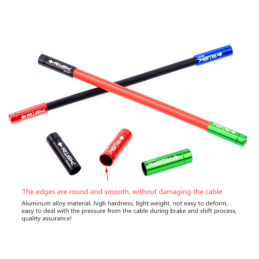 10pcs RISK Bicycle Cable End c - Body Jewelry 4 U ulasan dan harga