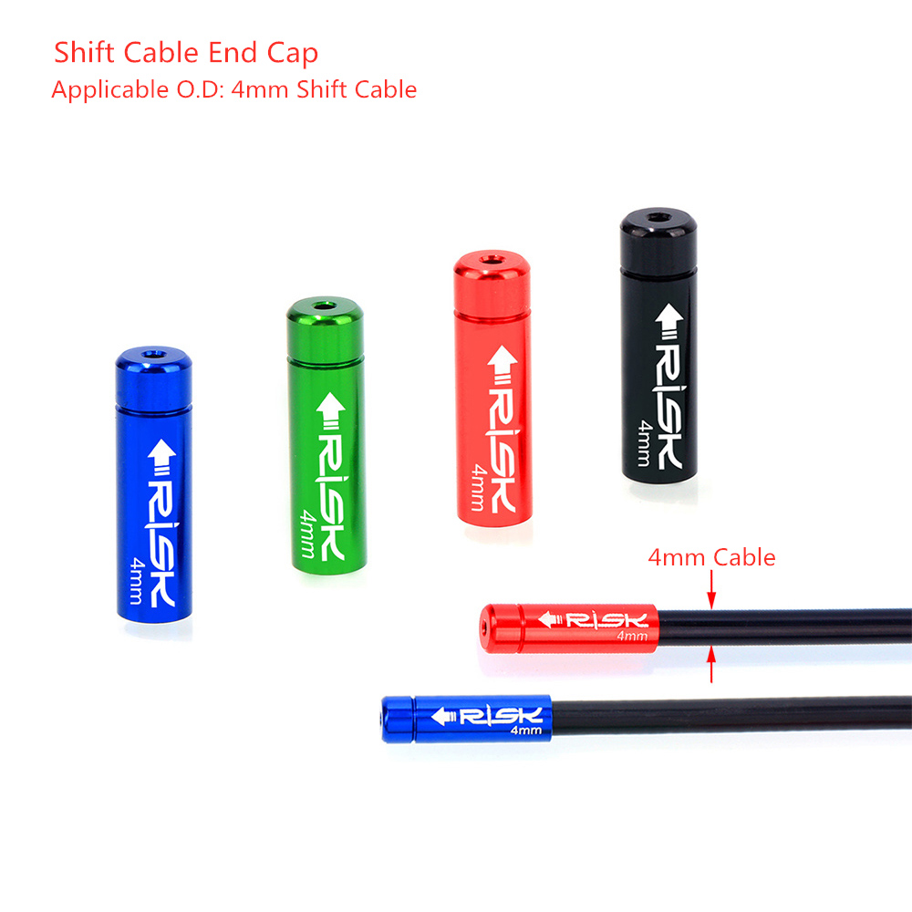 10pcs RISK Bicycle Cable End c - Body Jewelry 4 U ulasan dan harga
