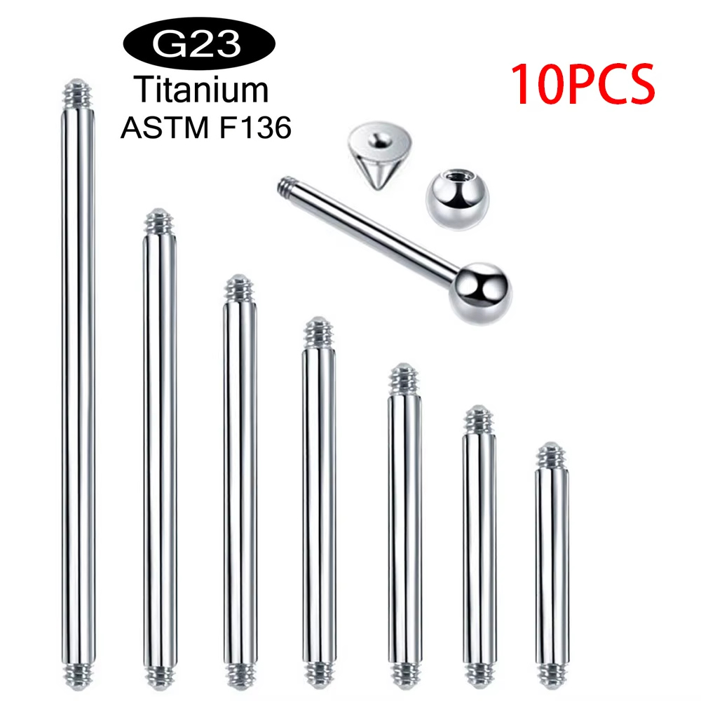 10pcs/lot ASTM F136 Implantabl - Body Jewelry Implant Grade ulasan dan harga