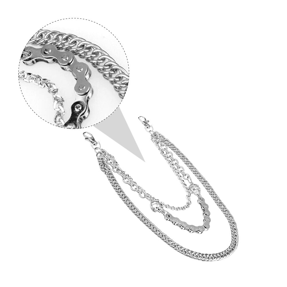 1Pcs Men's Silver Skull Pants  - Body Jewelry Ideas ulasan dan harga