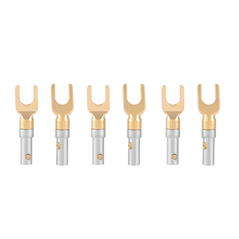 6 Pcs Gold Plated 4mm Banana U - Body Jewelry 4 U ulasan dan harga