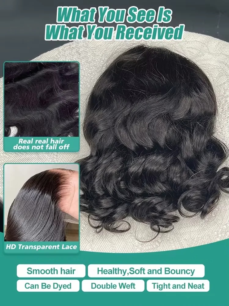 Body Wave Bob Wig Human Hair 1 - Body Jewelry Underwear ulasan dan harga