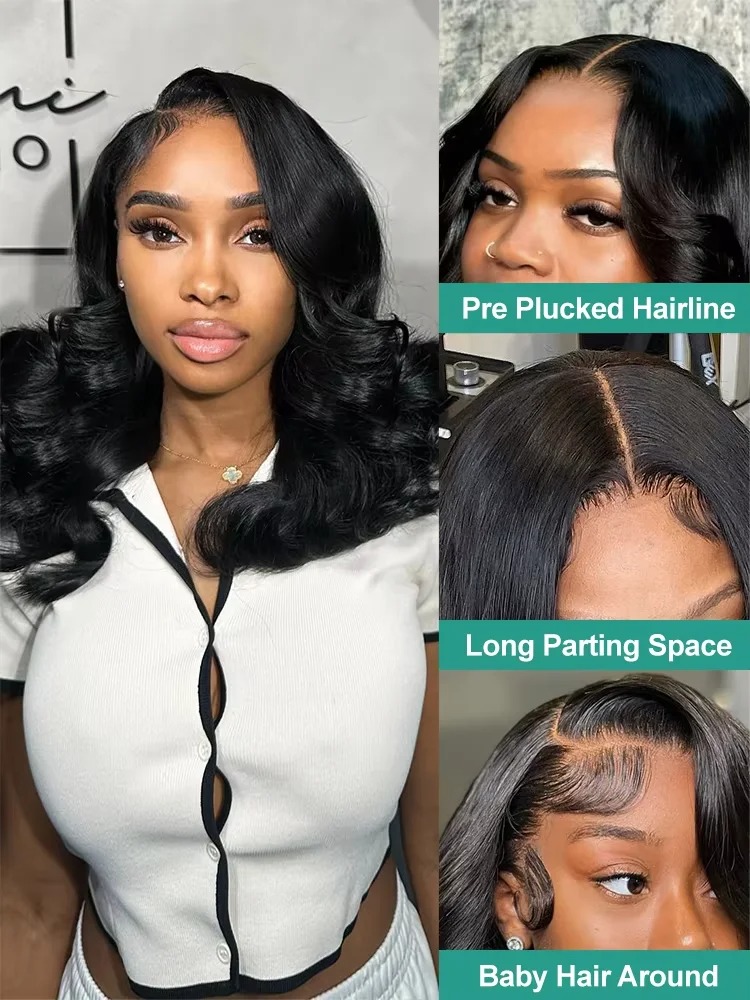 Body Wave Bob Wig Human Hair 1 - Body Jewelry Underwear ulasan dan harga