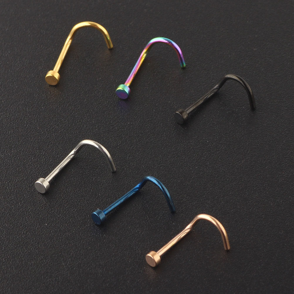 6Pcs Premium Stainless Steel N - Body Jewelry Ideas ulasan dan harga