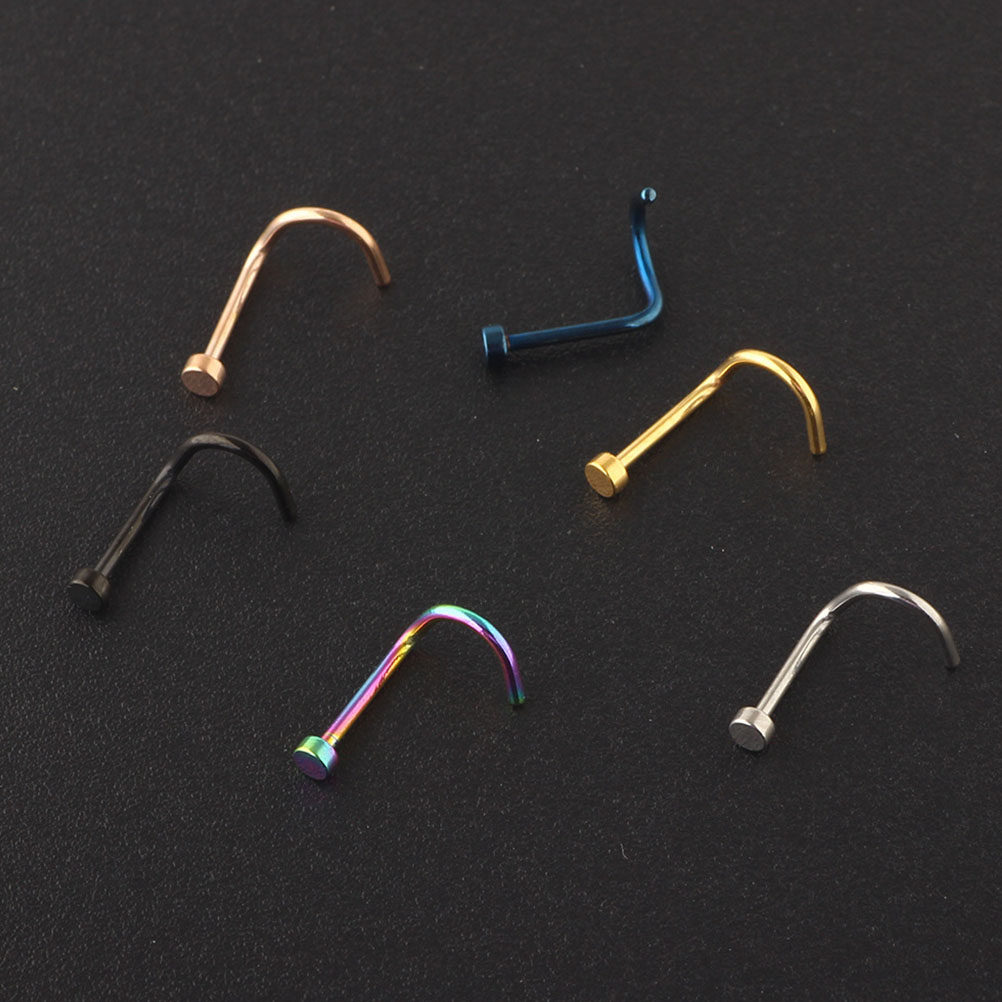6Pcs Premium Stainless Steel N - Body Jewelry Ideas ulasan dan harga