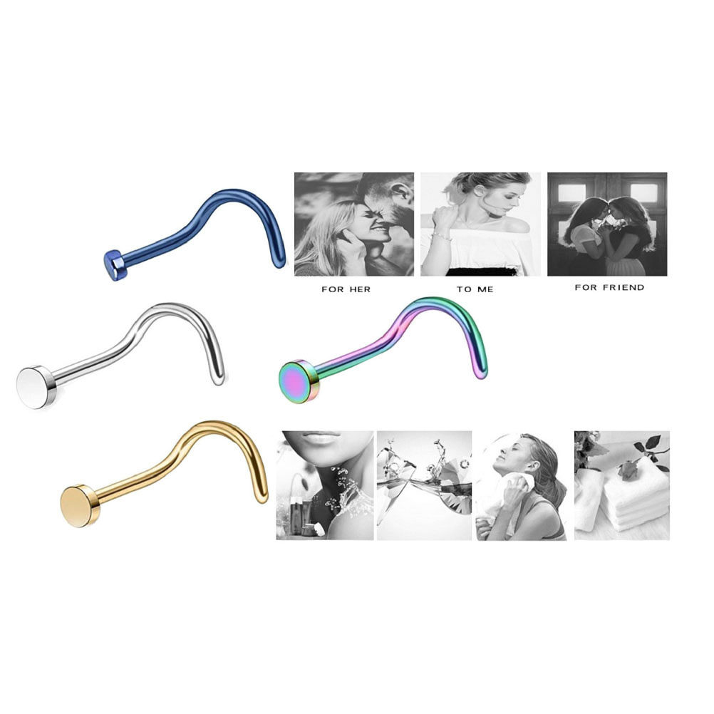 6Pcs Premium Stainless Steel N - Body Jewelry Ideas ulasan dan harga