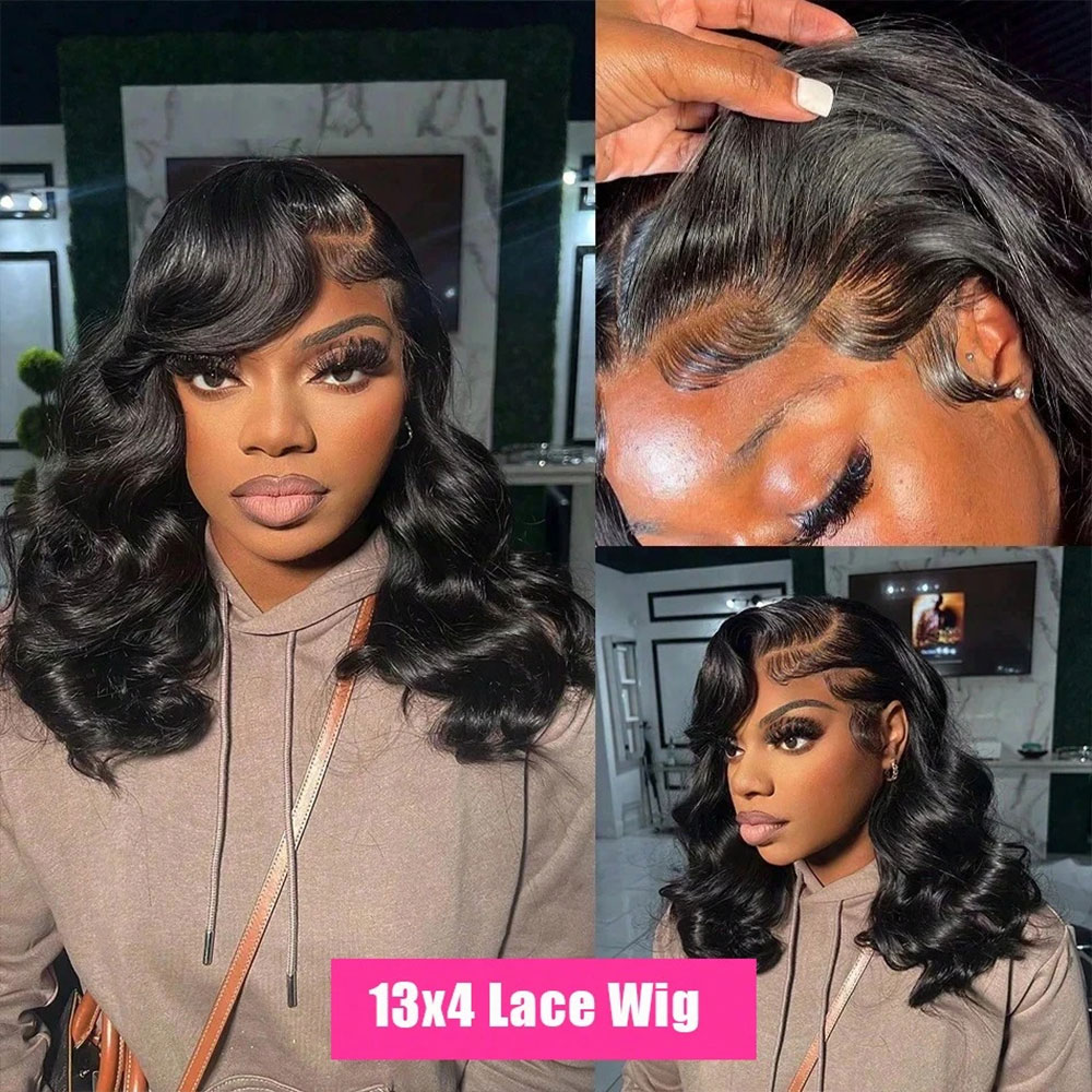 Straight Bob Wig Human Hair St - Body Jewelry Underwear ulasan dan harga