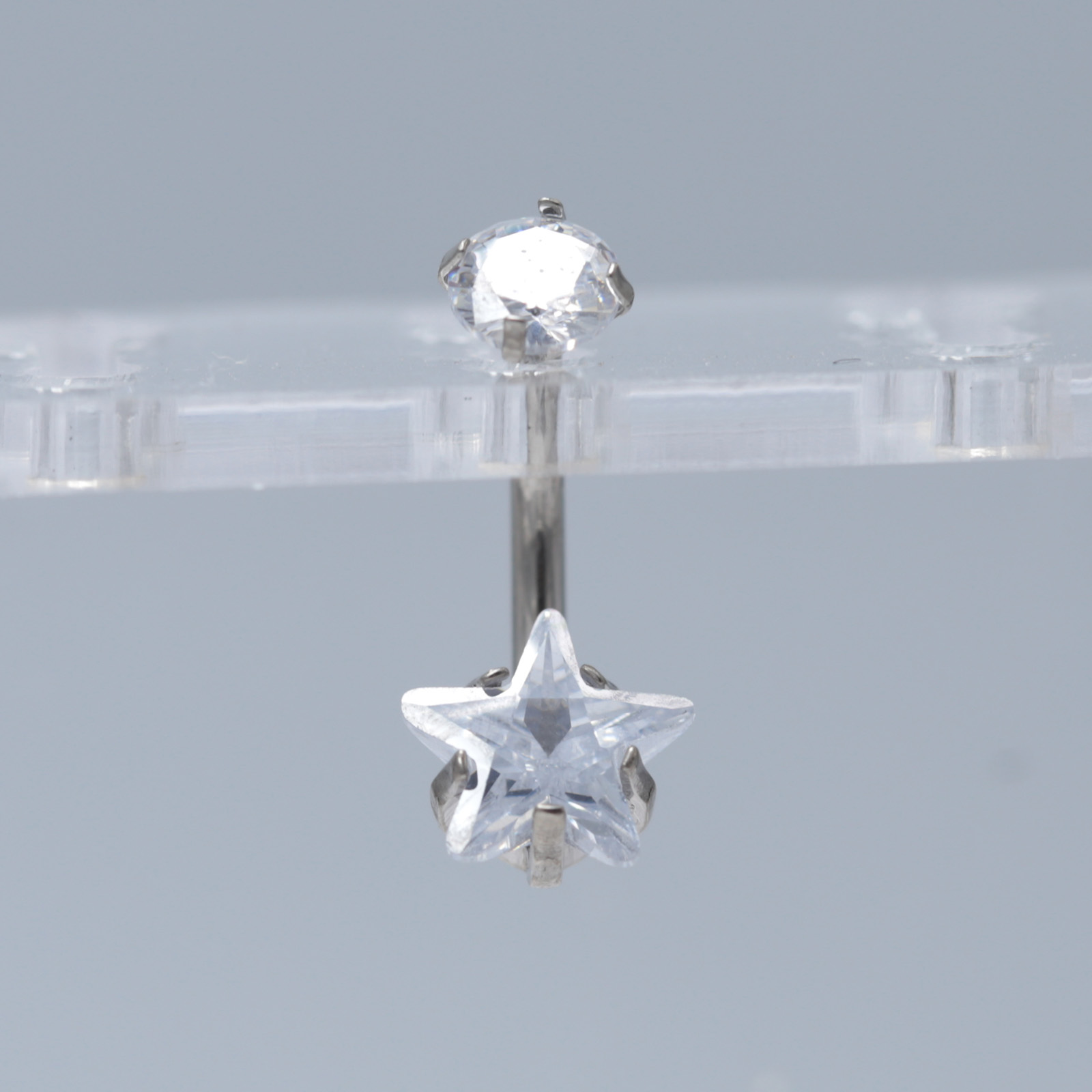 14G Titanium Belly Button Ring - Body Jewelry Implant Grade ulasan dan harga