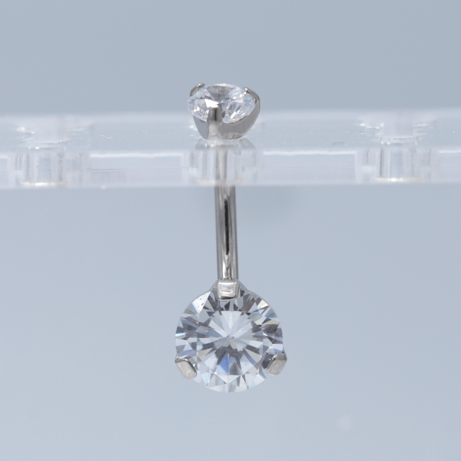 14G Titanium Belly Button Ring - Body Jewelry Implant Grade ulasan dan harga