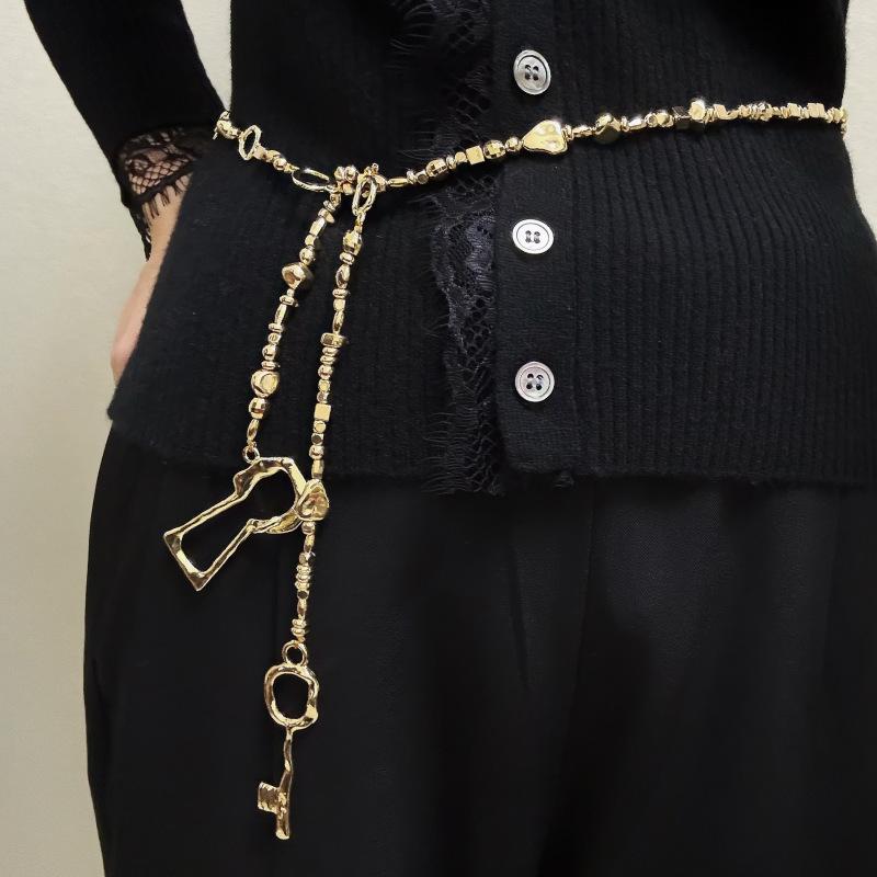 Exaggerated Irregular Beaded C - Body Jewelry Necklace ulasan dan harga