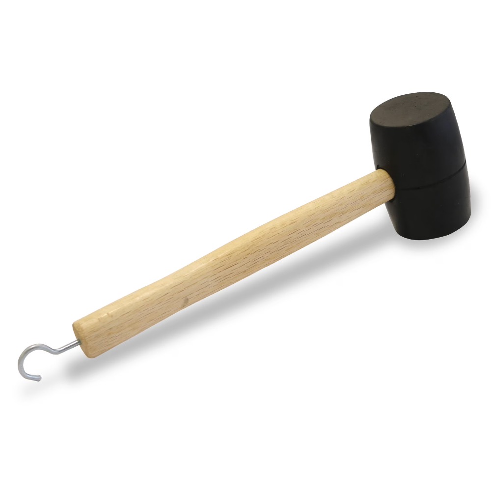 Rubber Mallet with Wooden Hand - Body Jewelry Repair ulasan dan harga