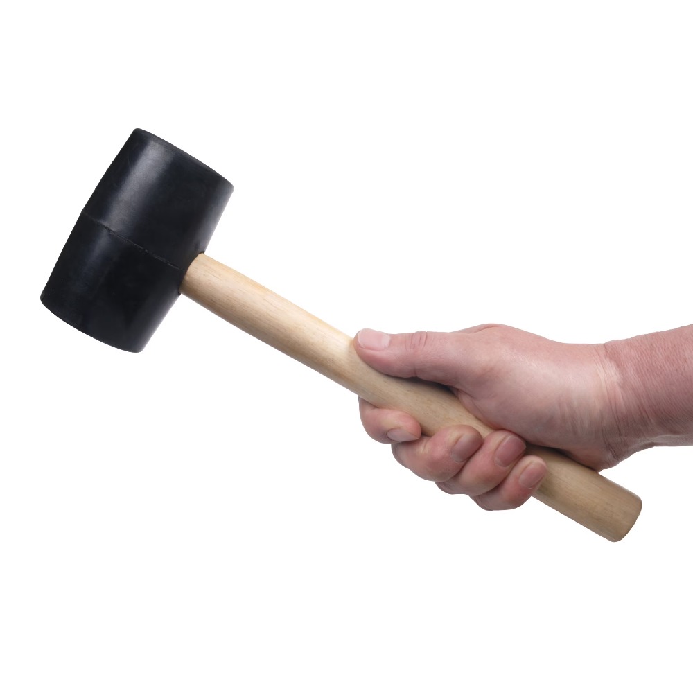 Rubber Mallet with Wooden Hand - Body Jewelry Repair ulasan dan harga