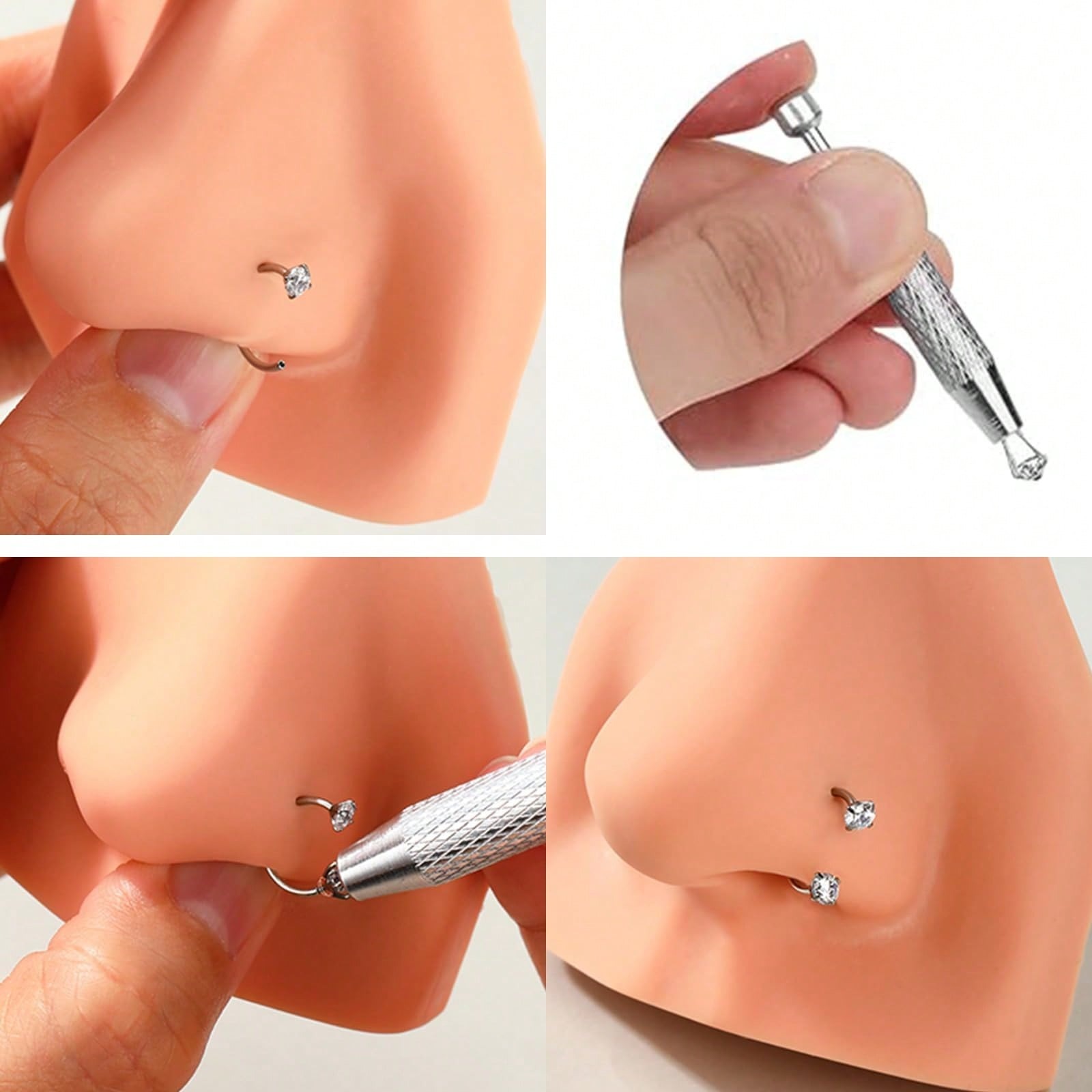 Stainless Steel Piercing Ball  - Body Jewelry Removal Tool ulasan dan harga