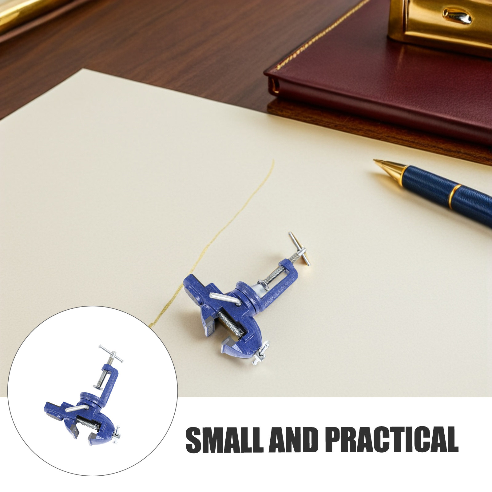 60Mm Mini Rotating Table Vise  - Body Jewelry Repair ulasan dan harga