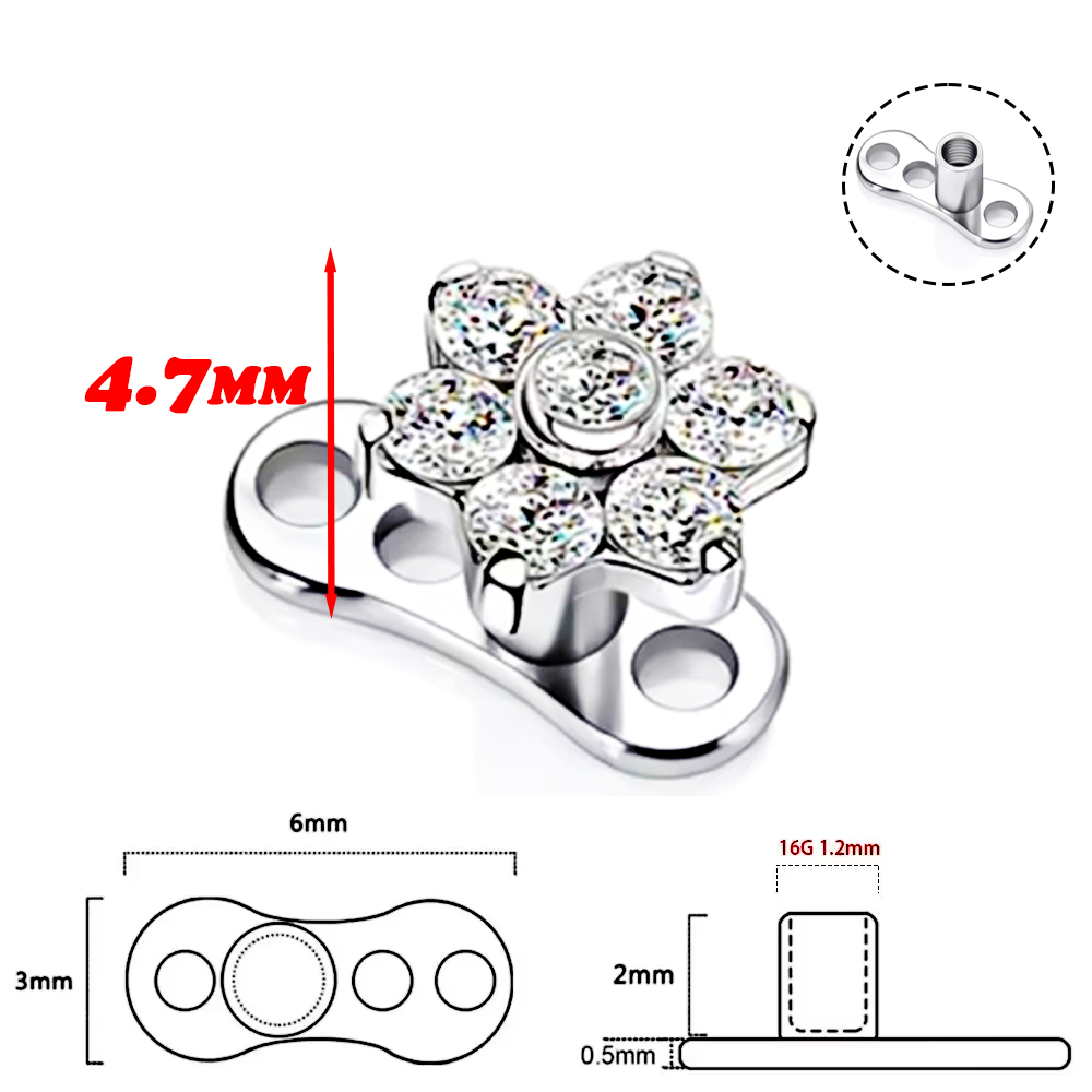 F136 Titanium Alloy High-Quali - Body Jewelry Implant Grade ulasan dan harga