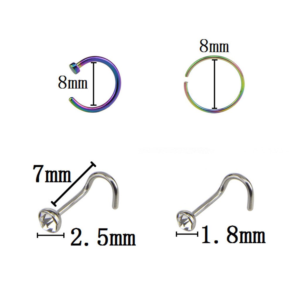 22Pcs High Polish Stainless St - Body Jewelry Ideas ulasan dan harga