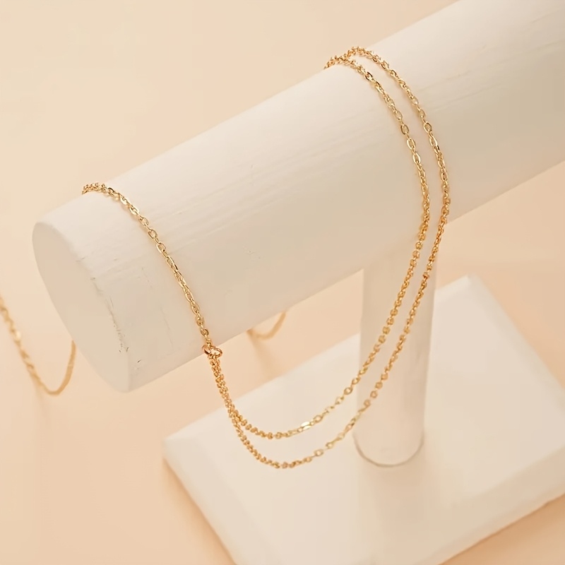 1Double-layer gold metal waist - Body Jewellery ulasan dan harga
